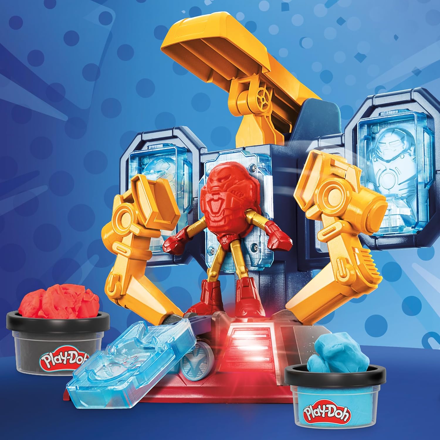 Play-Doh Marvel Iron Man Armor Maker Lab Playset by Hasbro