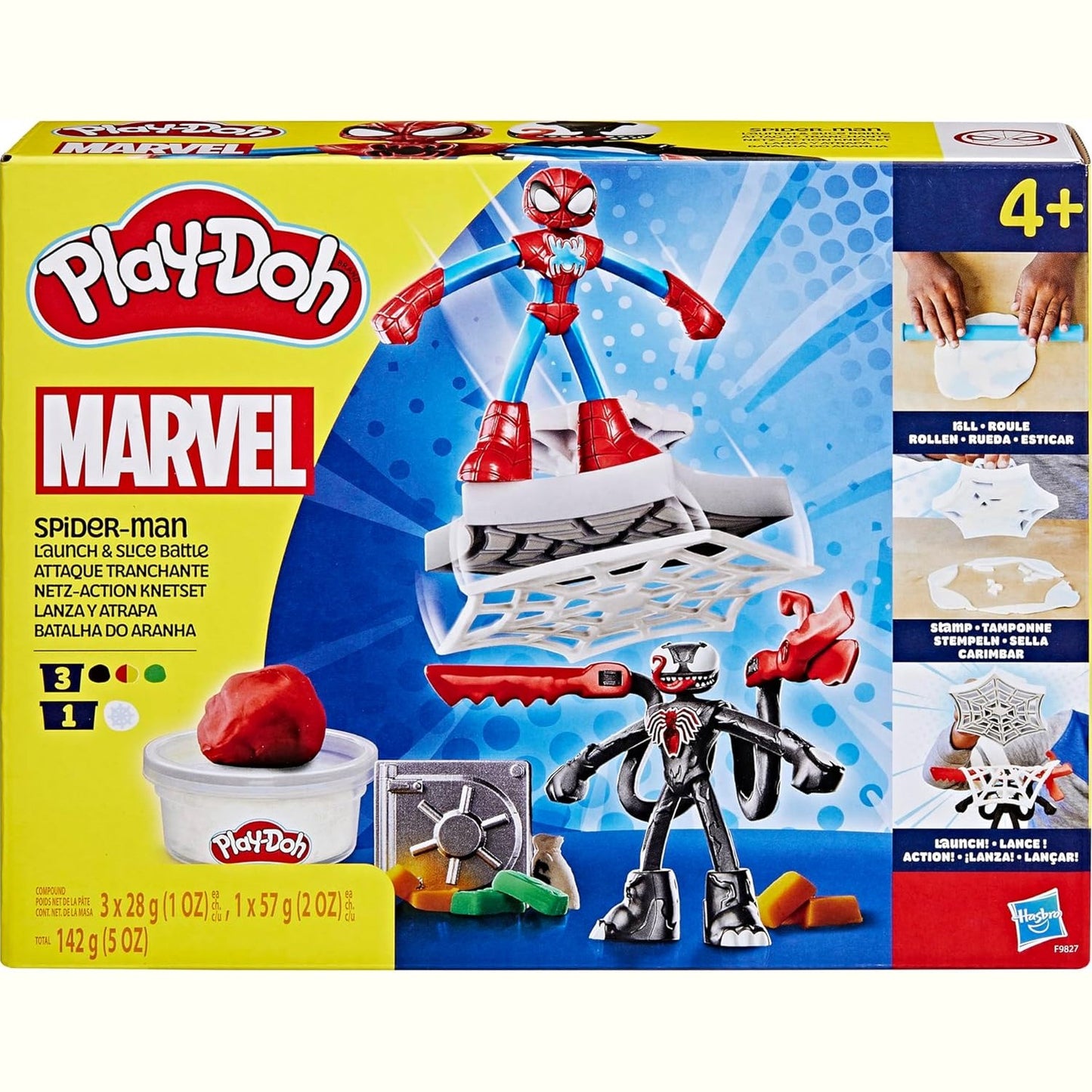 Play-Doh Marvel Spider-Man Launch & Slice Battle by Hasbro