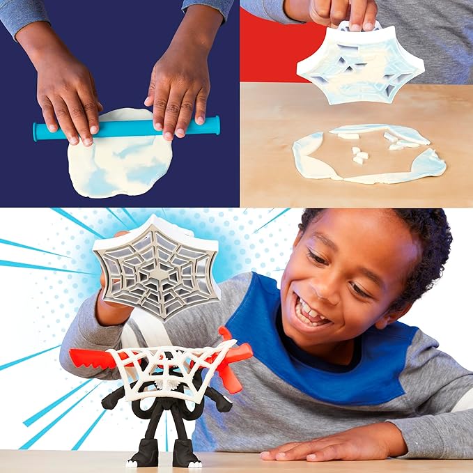 Play-Doh Marvel Spider-Man Launch & Slice Battle by Hasbro