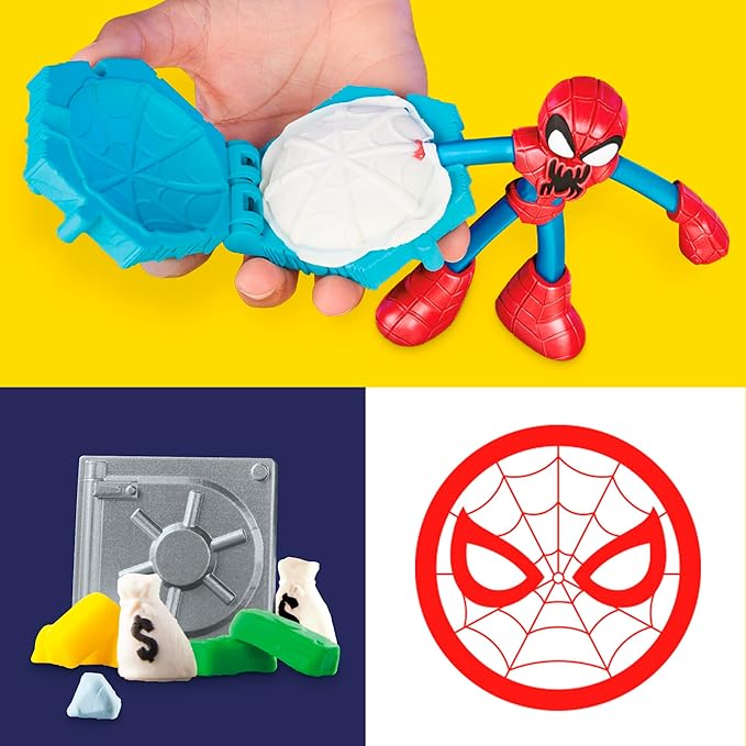 Play-Doh Marvel Spider-Man Launch & Slice Battle by Hasbro