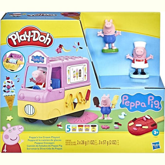 Play-Doh Peppa's Ice Cream Playset with Truck by Hasbro