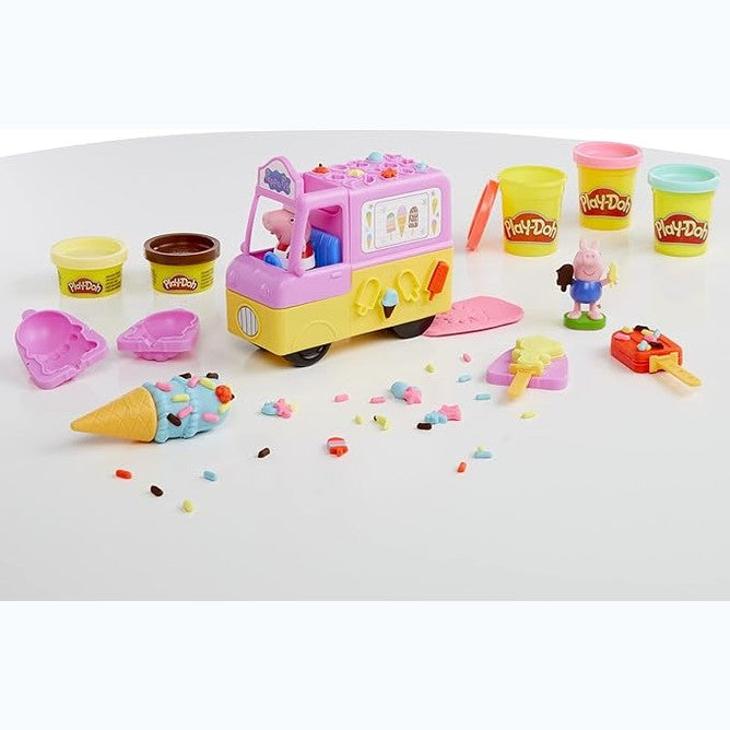 Play-Doh Peppa's Ice Cream Playset with Truck by Hasbro