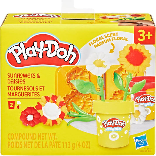 Play-Doh Sunflower and Daisy Flower by Hasbro