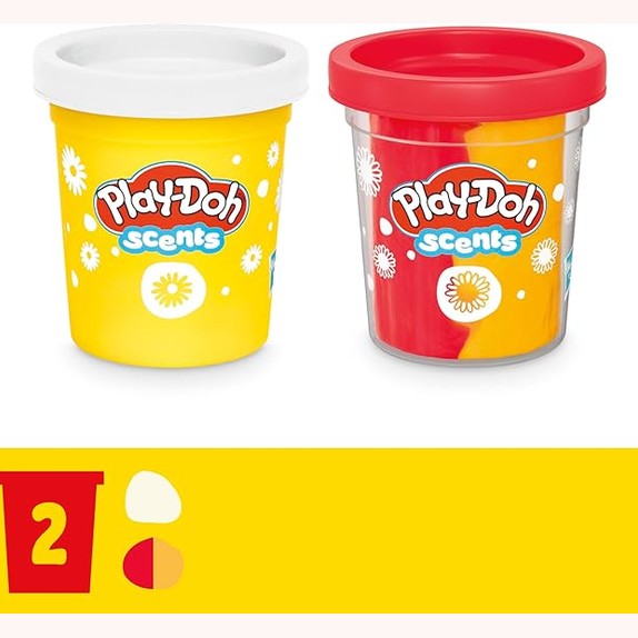 Play-Doh Sunflower and Daisy Flower by Hasbro
