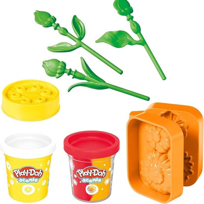 Play-Doh Sunflower and Daisy Flower by Hasbro