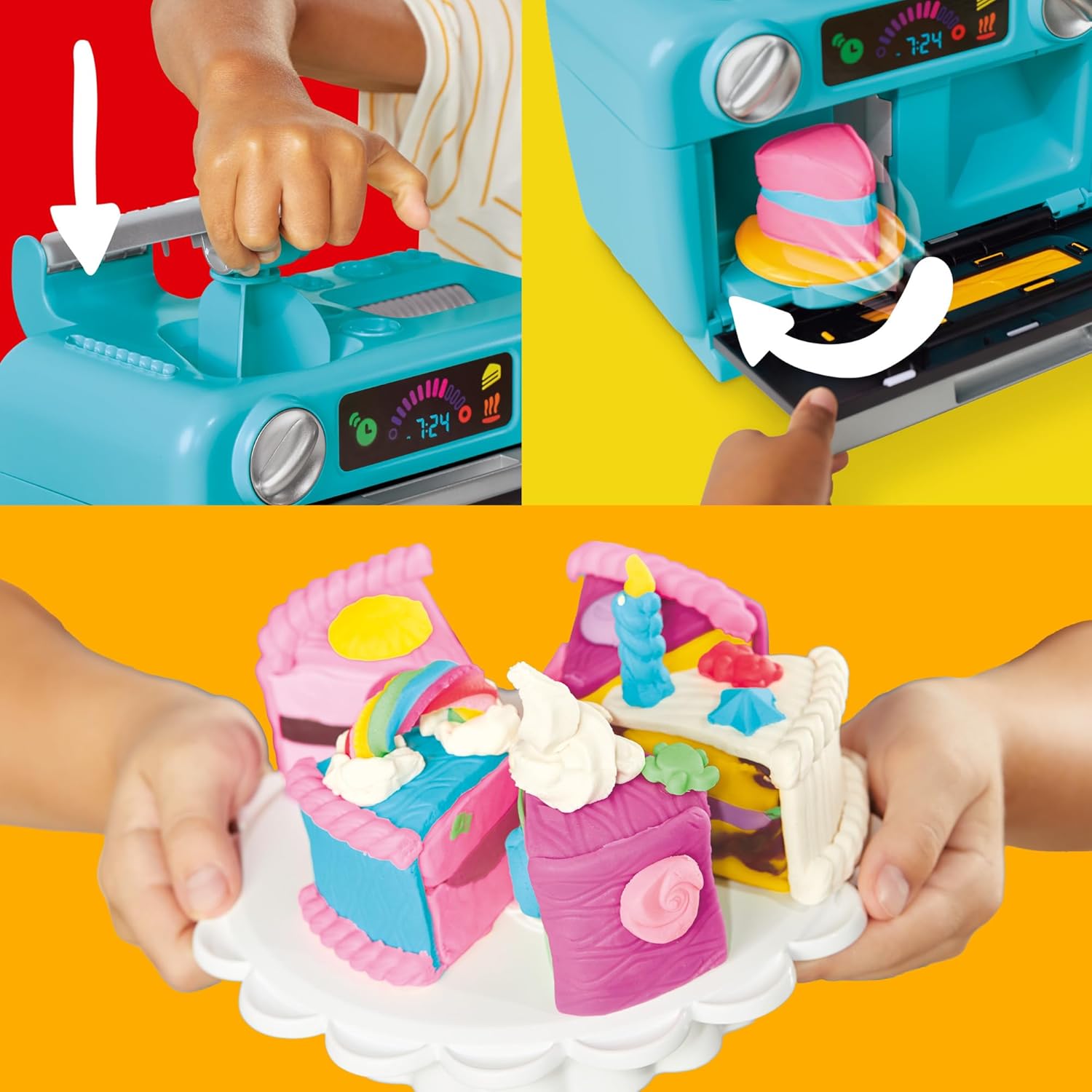 Play-Doh Super Slice Cake Playset by Hasbro