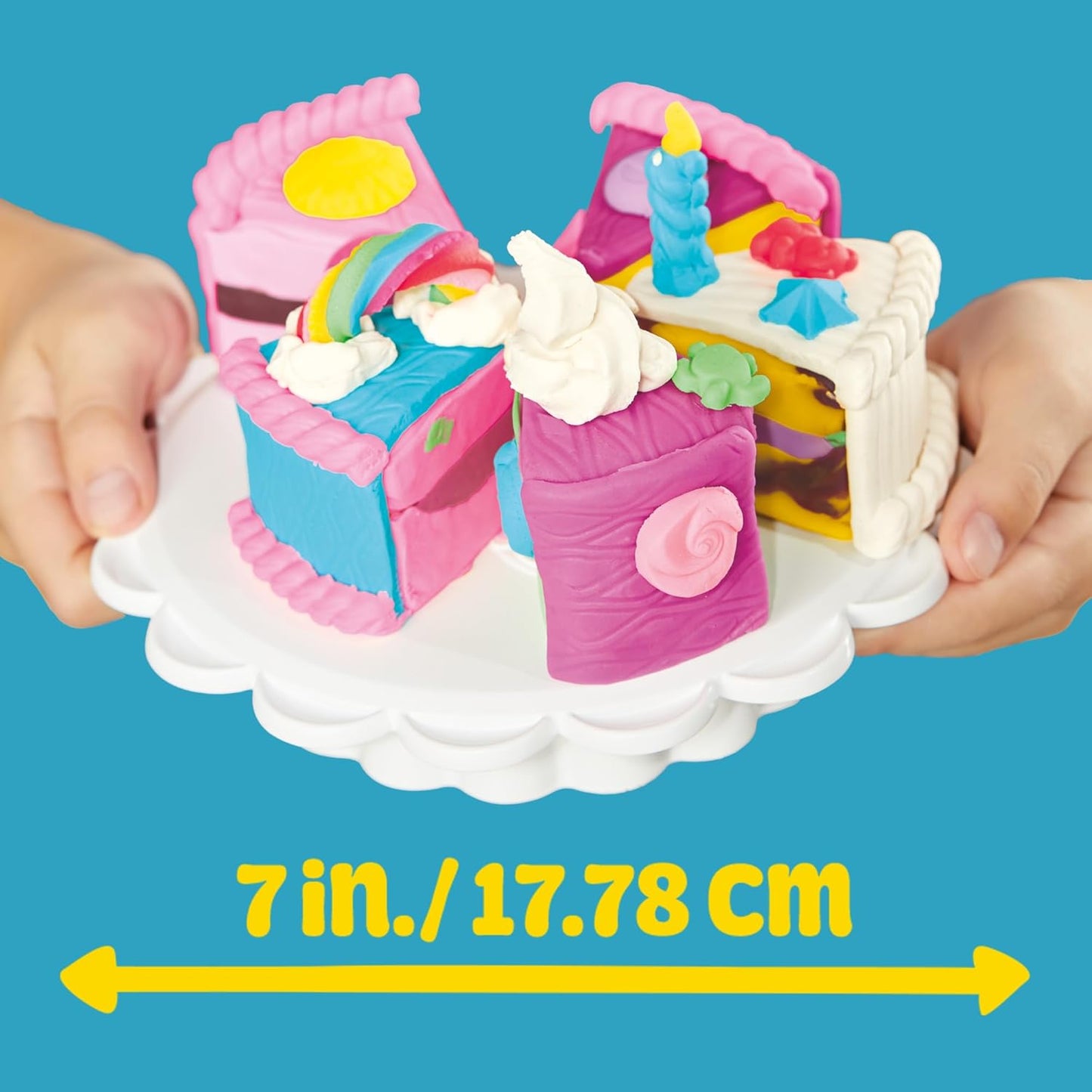 Play-Doh Super Slice Cake Playset by Hasbro