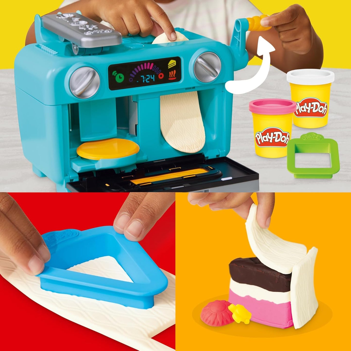 Play-Doh Super Slice Cake Playset by Hasbro