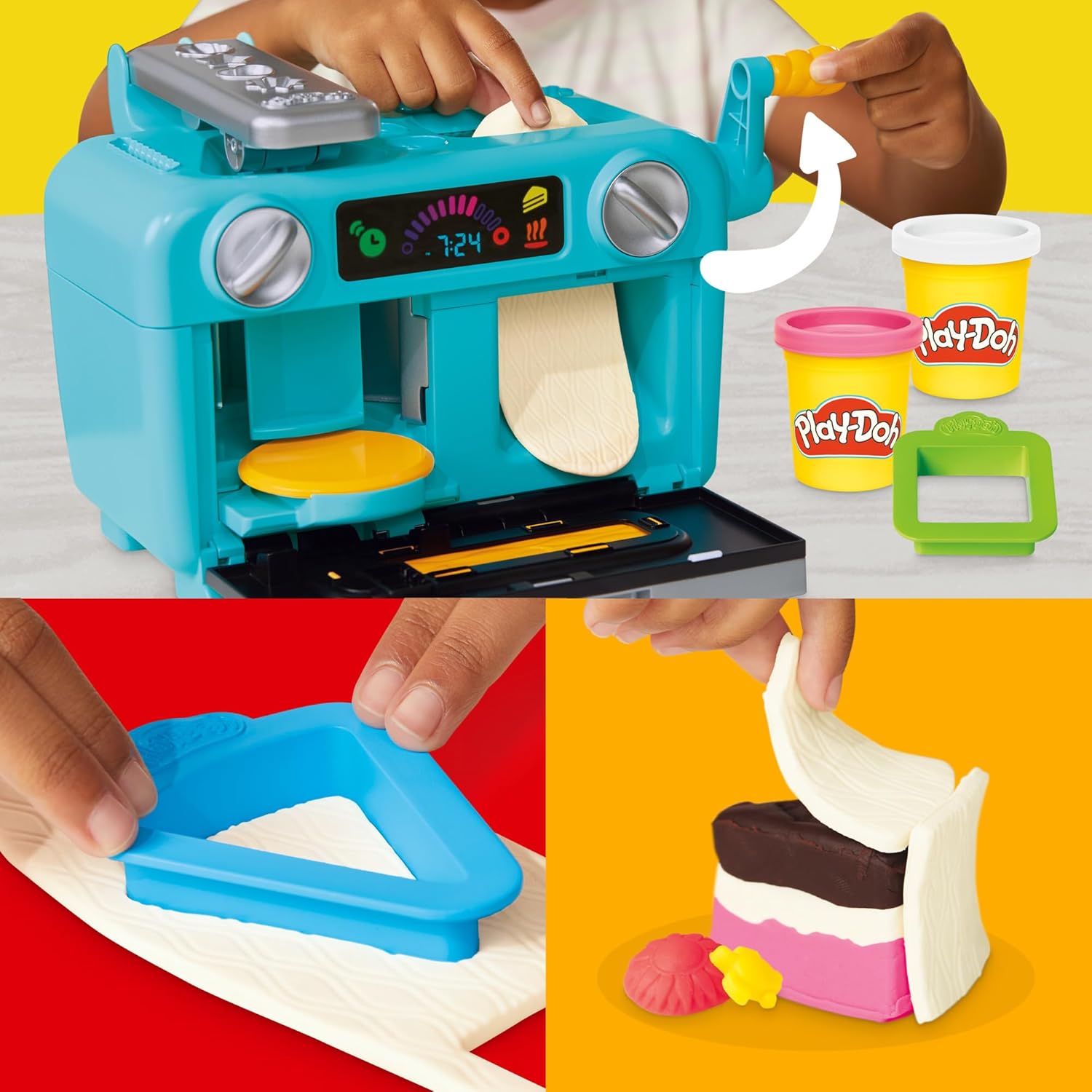 Play-Doh Super Slice Cake Playset by Hasbro