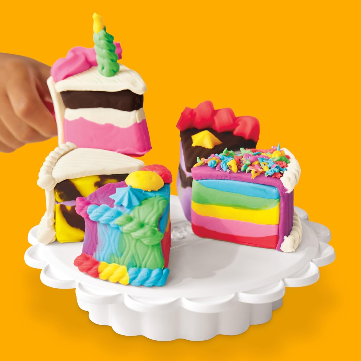 Play-Doh Super Slice Cake Playset by Hasbro