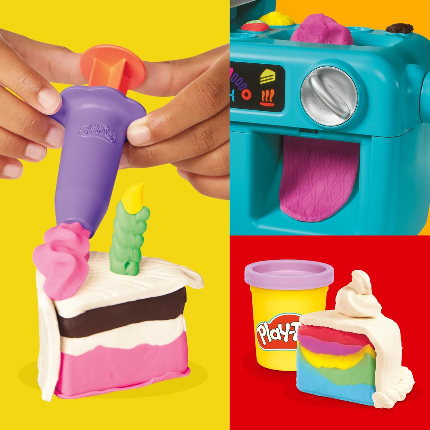 Play-Doh Super Slice Cake Playset by Hasbro