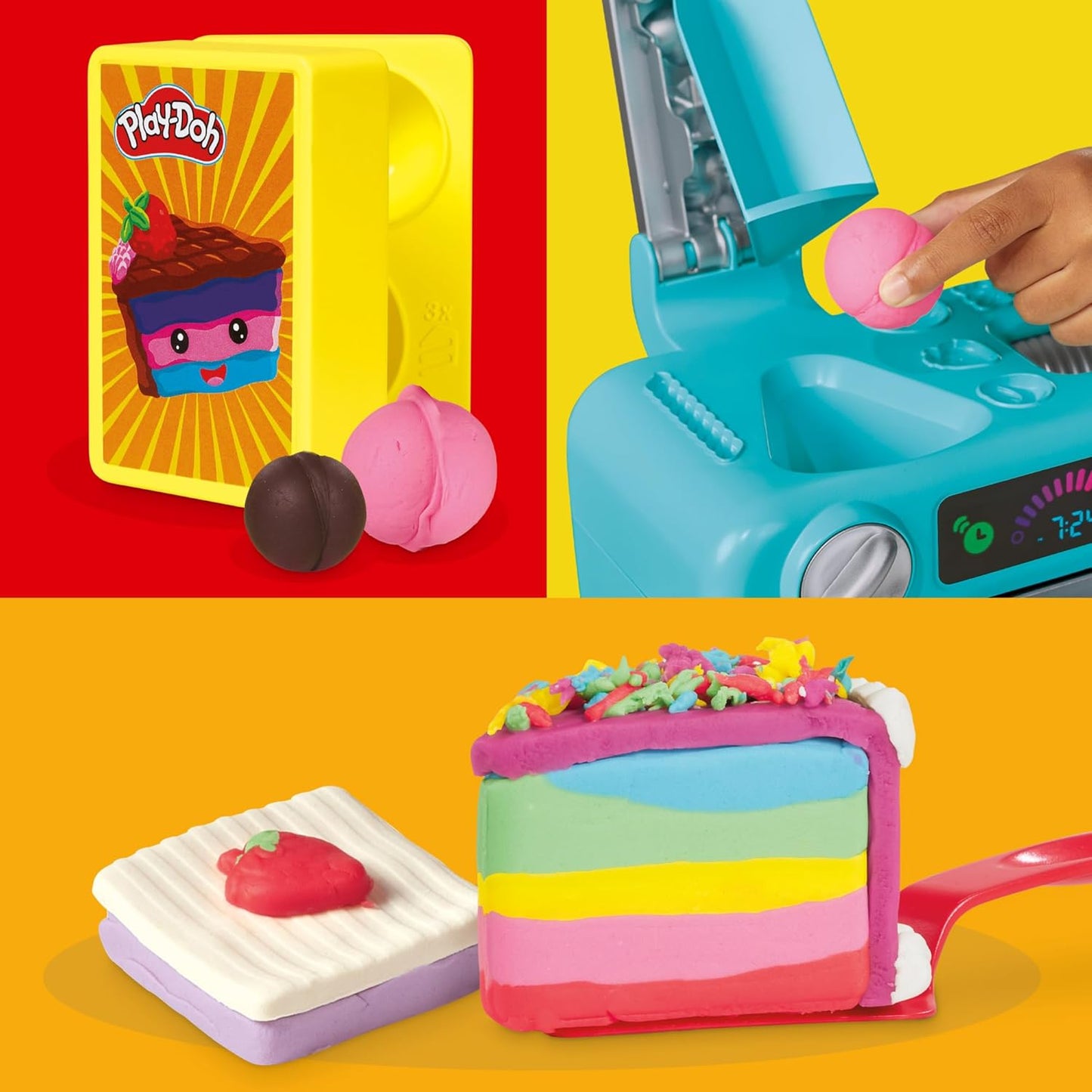 Play-Doh Super Slice Cake Playset by Hasbro