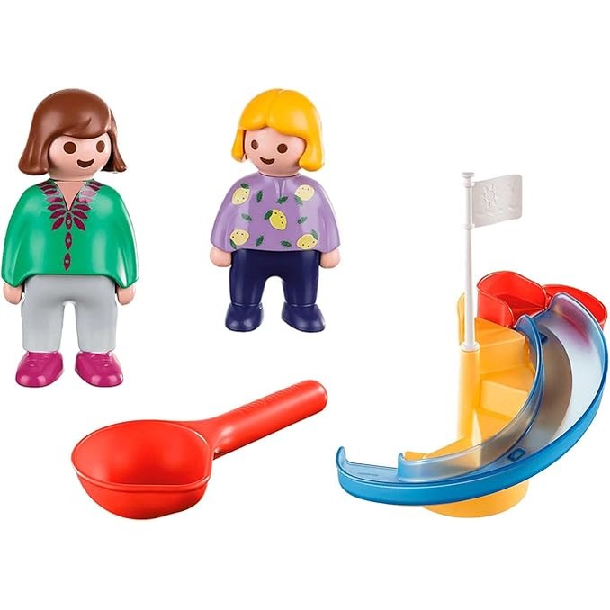 Playmobil 1.2.3 Aqua Water Slide (70270) by Playmobil