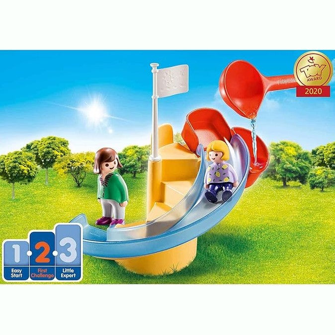 Playmobil 1.2.3 Aqua Water Slide (70270) by Playmobil
