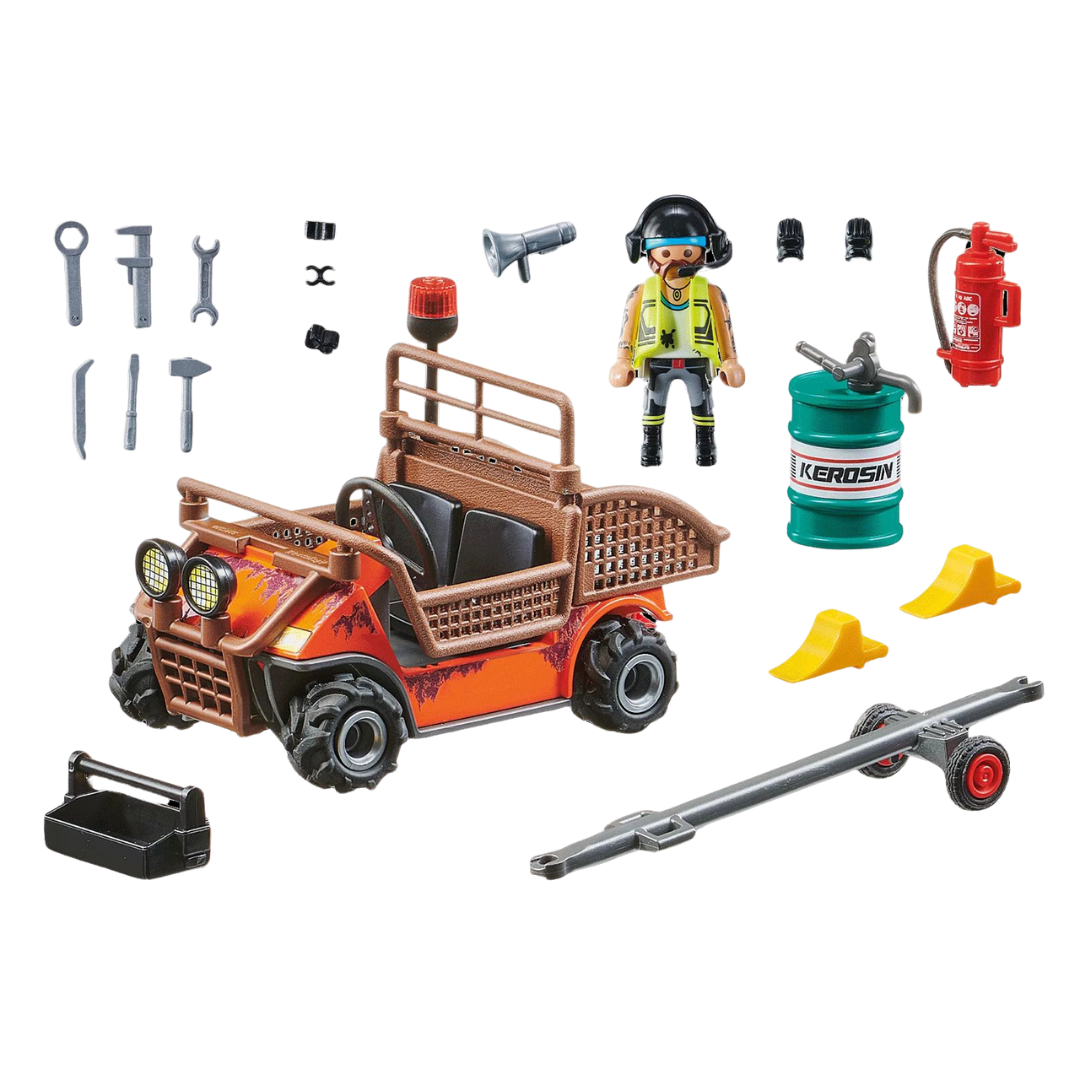 Playmobil Air Stunt Show Mobile Repair Service (70835) by Playmobil