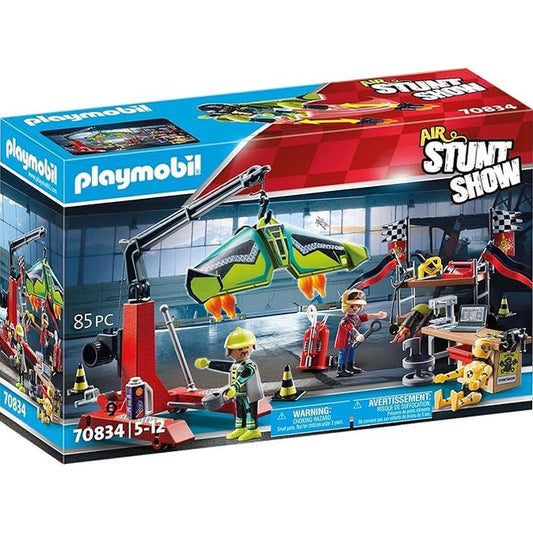 Playmobil Air Stunt Show Service Station (70834) by Playmobil