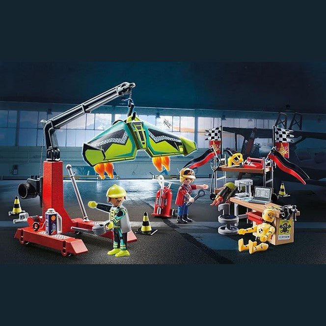 Playmobil Air Stunt Show Service Station (70834) by Playmobil