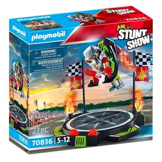Playmobil Air Stunt Show Stuntman with Jetpack (70836) by Playmobil