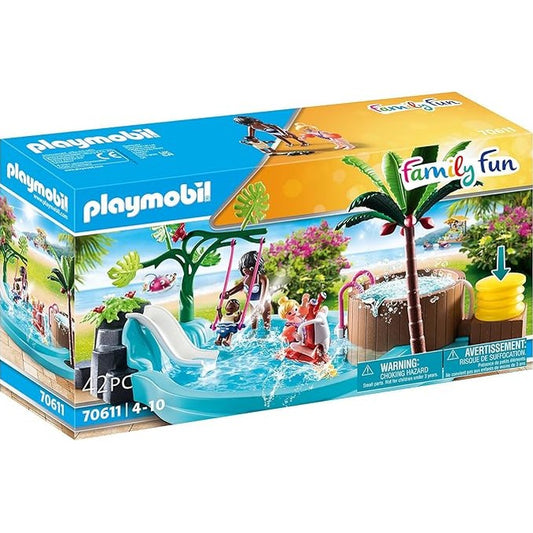 Playmobil Children's Pool with Slide (70611) by Playmobil