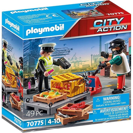 Playmobil City Action Cargo Customs Check (70775) by Playmobil