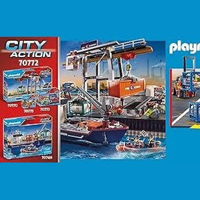 Playmobil City Action Forklift with Freight (70772) by Playmobil