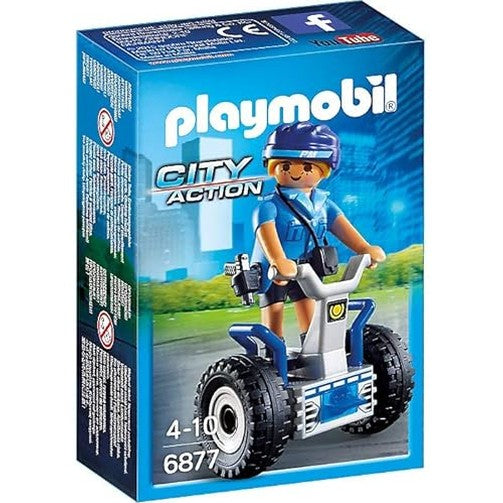 Playmobil City Action Policewoman with Balance Racer (6877) by Playmobil