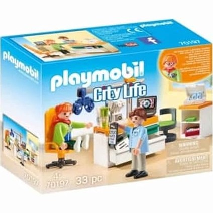 Playmobil City Life Hospital Optician (70197) by Playmobil