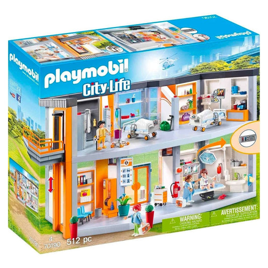 Playmobil City Life Large Furnished Hospital (70190) by Playmobil