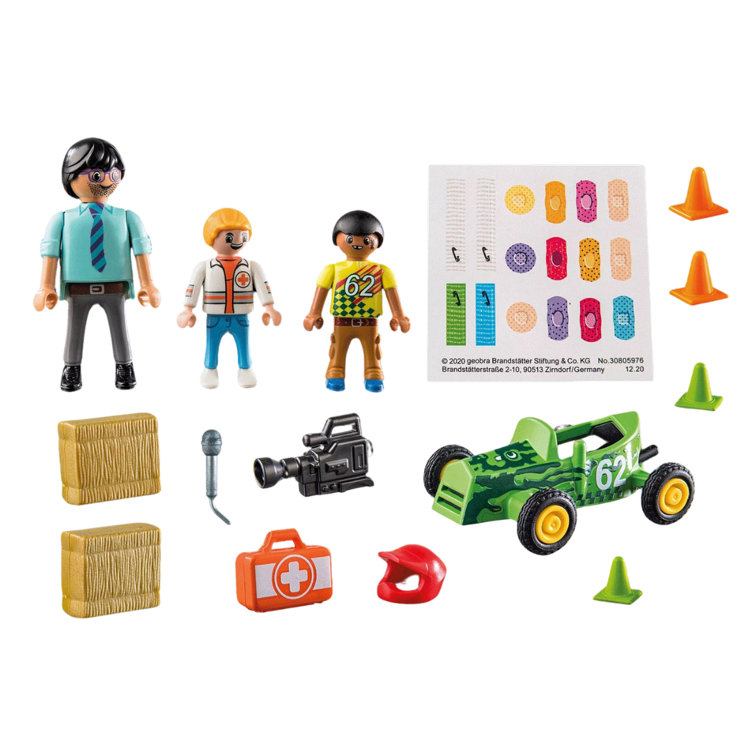 Playmobil DUCK ON CALL - Ambulance Action: Help the Racing Driver (70919) by Playmobil