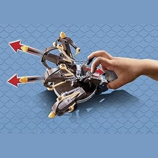 Playmobil DreamWorks Dragons Eret with 4 Shot Firing Ballista (9249) by Playmobil