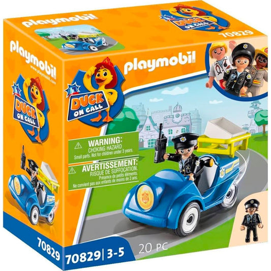 Playmobil Duck On Call - Police Mini-Car (70829) by Playmobil