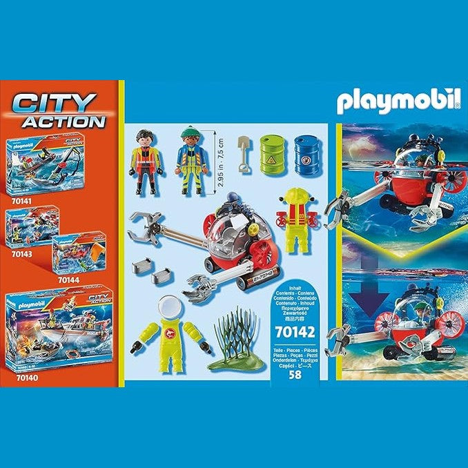 Playmobil Environmental Expedition with Dive Boat (70142) by Playmobil
