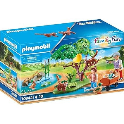 Playmobil Family Fun Red Panda Habitat (70344) by Playmobil