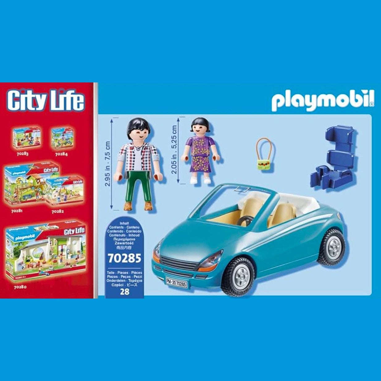 Playmobil Family with Car (70285) by Playmobil