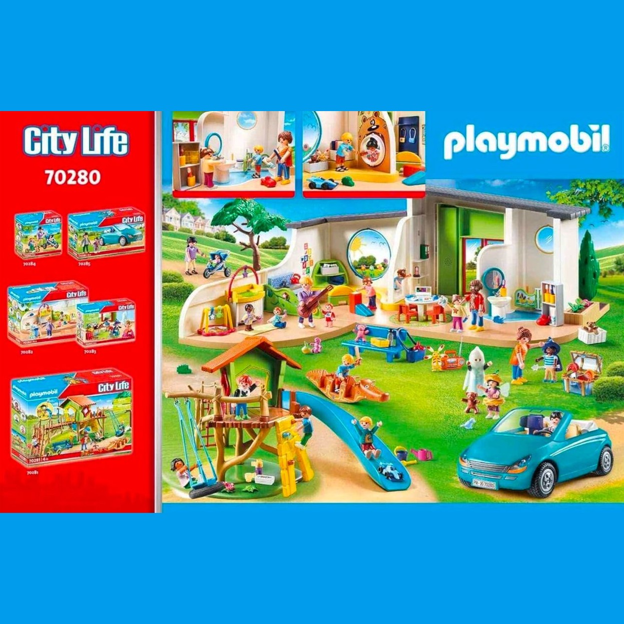 Playmobil - Rainbow Daycare (70280) by Playmobil