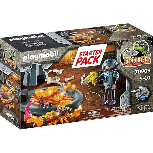 Playmobil Starter Pack Dino Rise: Fire Scorpion (70909) by Playmobil