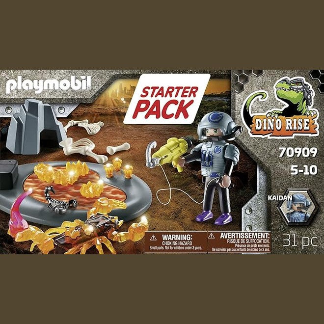 Playmobil Starter Pack Dino Rise: Fire Scorpion (70909) by Playmobil