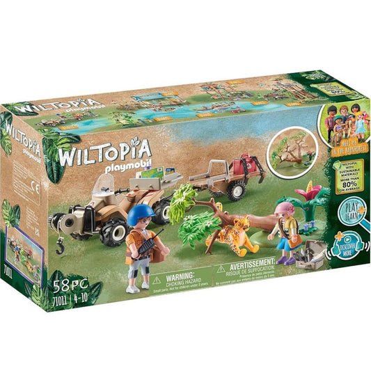 Playmobil Wiltopia Animal Rescue Quad (71011) by Playmobil