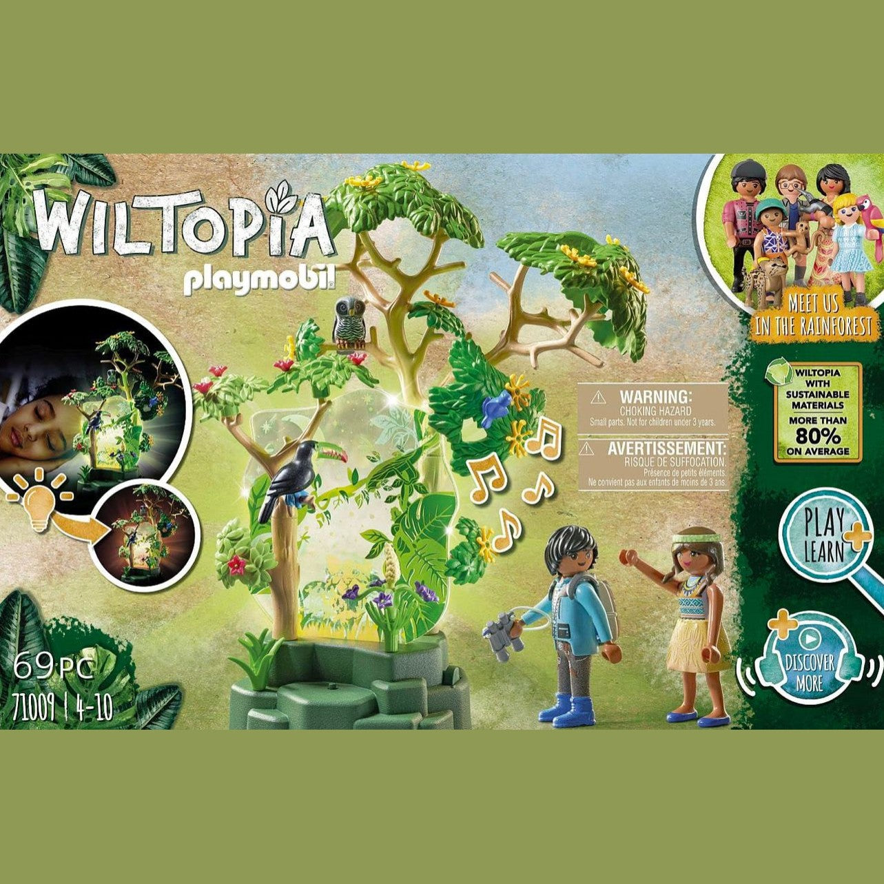 Playmobil Wiltopia Rainforest Night Light (71009) by Playmobil