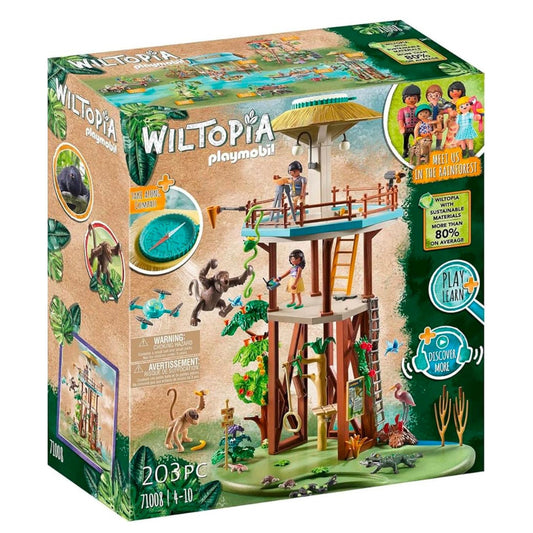 Playmobil Wiltopia Research Tower with Compass (71008) by Playmobil