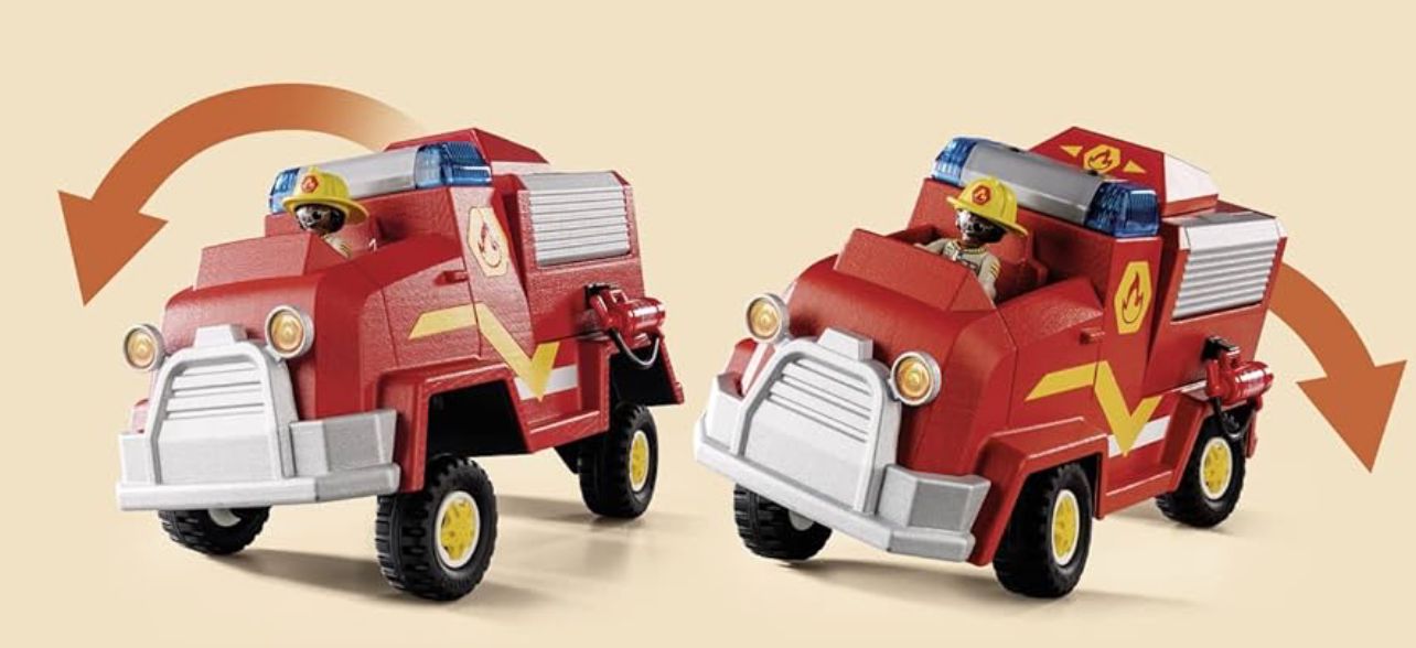 Playmobil Duck On Call  Fire Brigade Emergency Vehicle (70914)
