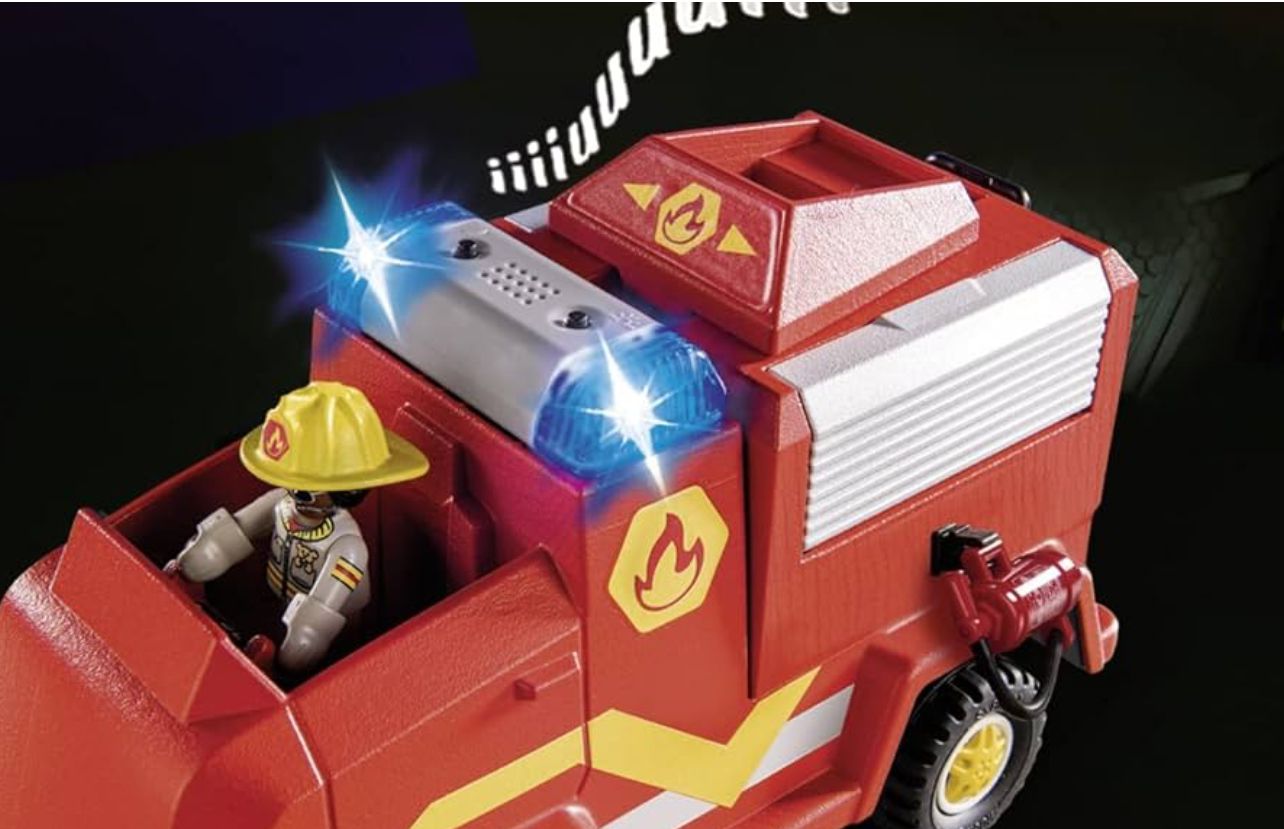 Playmobil Duck On Call  Fire Brigade Emergency Vehicle (70914)