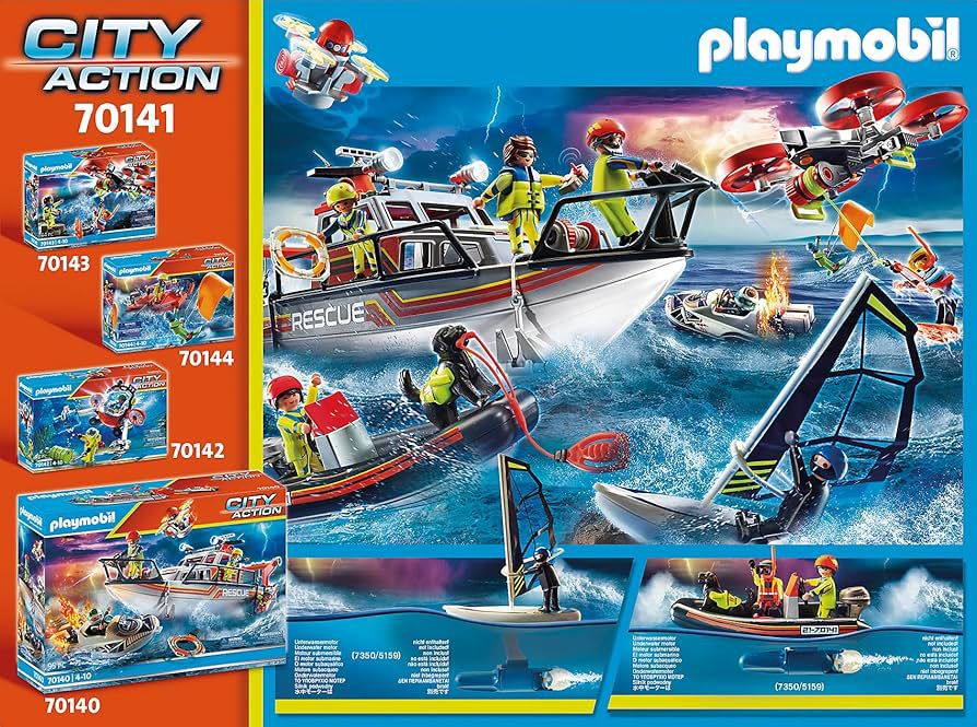 Playmobil city action Water Rescue with Dog (70141)