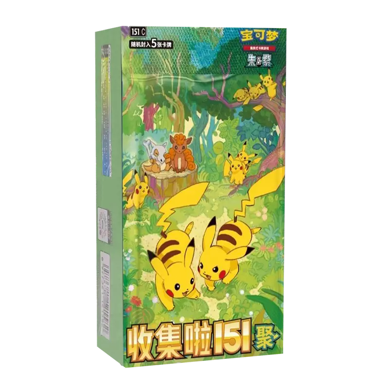Pokémon TCG Chinese 151 "Gathering" Slim Booster Box S-Chinese by Pokémon