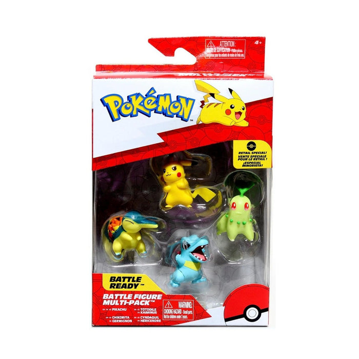 Pokemon Battle Figure Set of 4