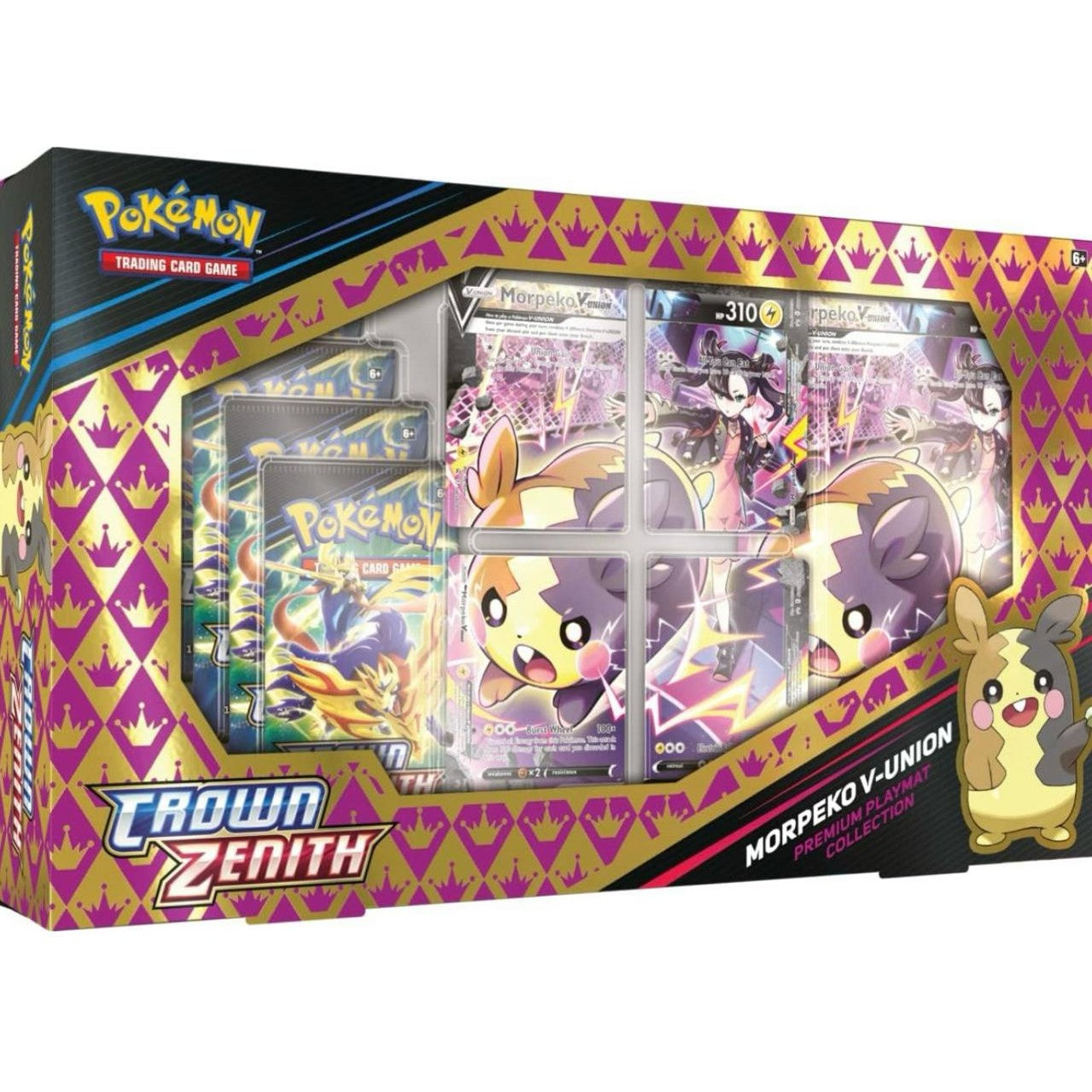 Pokemon Crown Zenith Morpeko V-Union by The Pokémon Company