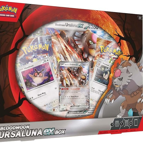 Pokémon TCG: Bloodmoon Ursaluna ex Box