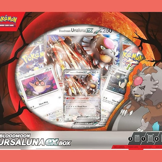 Pokémon TCG: Bloodmoon Ursaluna ex Box