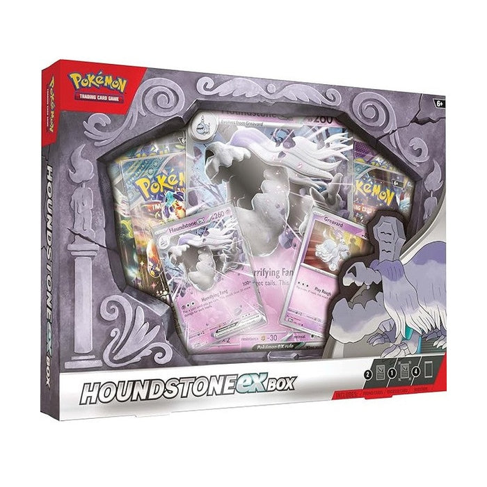 Pokémon TCG: Houndstone ex Box - 4 Packs, Promos