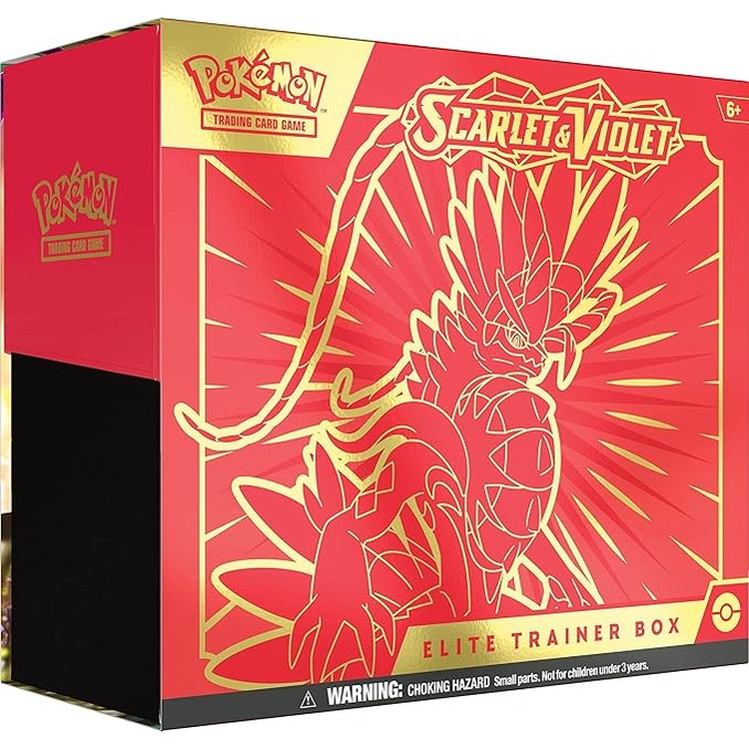 Pokemon TCG: Scarlet and Violet Elite Trainer Box - Koraidon Red